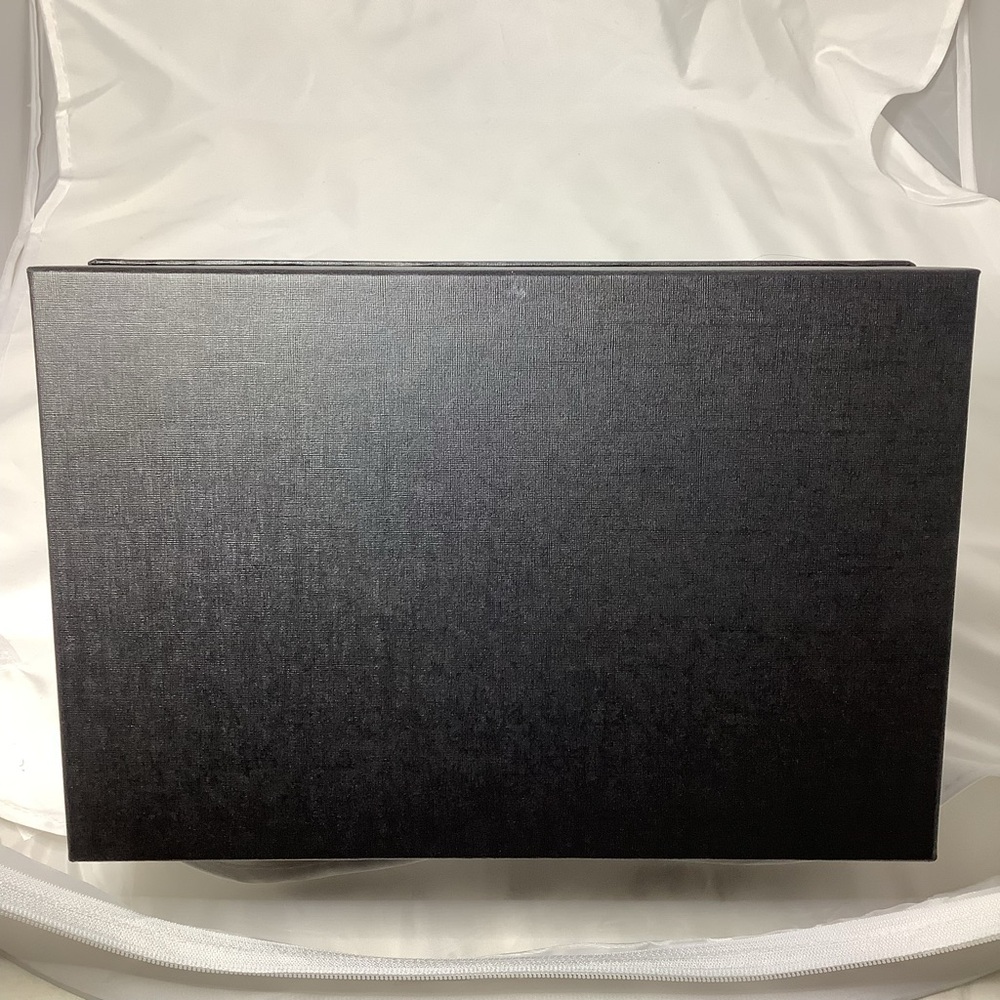 Versace Empty Black Gift Box with Gold Lettering - Picture 7 of 11